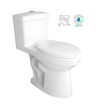 Toaletă sifonică dintr-o bucată-cu performanță puternică și design ușor-curat