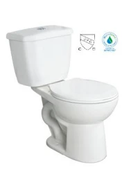 Toaletă sifonică din două-piese pentru baie mică